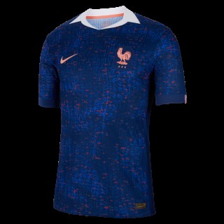 FFF 2025 Match Thuis (vrouwenelftal) Nike Dri-FIT ADV authentiek voetbalshirt voor heren - Blauw