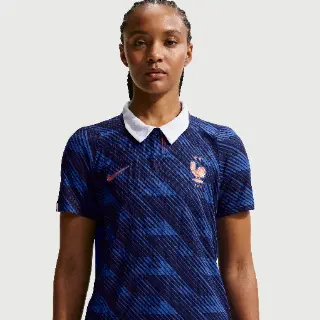 FFF 2026 Match Thuis Nike Aero-FIT Authentic voetbalshirt voor dames - Blauw