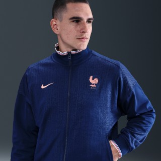 FFF Academy Pro Nike Dri-FIT Anthem voetbaljack voor heren - Blauw