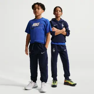 FFF Club Nike voetbaljoggingbroek voor jongens - Blauw
