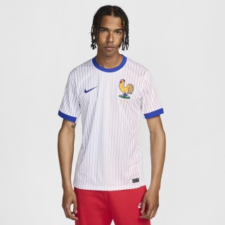 FFF (dameselftal) 2024/25 Stadium Uit Nike Dri-FIT replica voetbalshirt voor dames - Wit