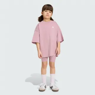 Adidas FIETSSHORT EN T-SHIRT SET