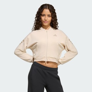 Adidas FUTURE ICONS 3 STRIPES TRACKTOP MET LANGE RITSSLUITING