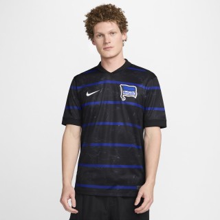 Hertha BSC 2024/25 Stadium Uit Nike Dri-FIT replica voetbalshirt voor heren - Zwart