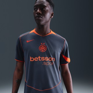 Inter Milan 2025/26 Stadium Derde Nike Total 90 replicavoetbalshirt met Dri-FIT voor heren - Blauw