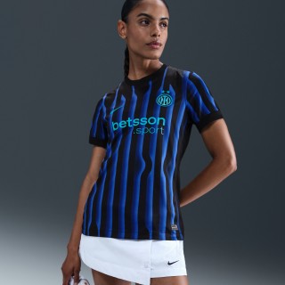Inter Milan 2025/26 Stadium Thuis Nike Dri-FIT replicavoetbalshirt voor dames - Blauw