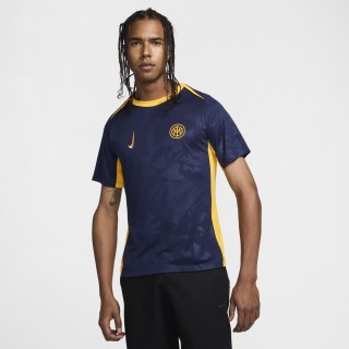Inter Milan Academy Pro Derde Nike Dri-FIT warming-uptop voor heren - Blauw