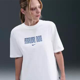 Inter Milan Nike voetbalshirt voor dames - Wit