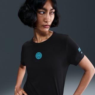 Inter Milan Nike voetbalshirt voor dames - Zwart