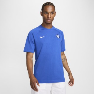 Inter Milan Travel Nike voetbaltop met korte mouwen - Blauw
