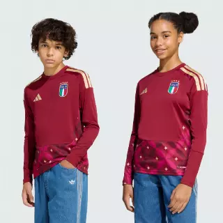 Adidas Italië 26 Keepers Thuisshirt met Lange Mouwen Kids