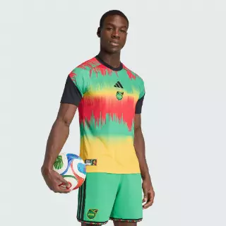 Adidas Jamaica 26 x Bob Marley Pre-Match Thuisshirt