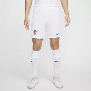 Kroatië 2024/25 Stadium Thuis/Uit Nike Dri-FIT replica voetbalshorts voor heren - Wit