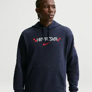 Kroatië 2026 hoodie voor heren Nike Club hoodie voor heren - Blauw
