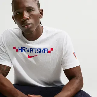 Kroatië 2026 T-shirt Nike voetbalshirt voor heren - Wit