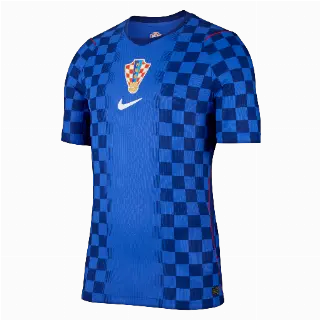 Kroatië 2026 Uit Nike Aero-FIT authentiek voetbalshirt voor heren - Blauw