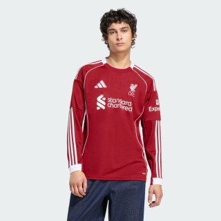 Adidas Liverpool FC 25/26 Thuisshirt met Lange Mouwen