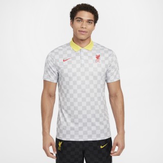 Liverpool FC Victory Derde Nike Dri-FIT voetbalpolo voor heren - Grijs