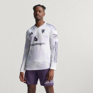 Adidas Manchester United 25/26 Longsleeve Authentiek Uitshirt