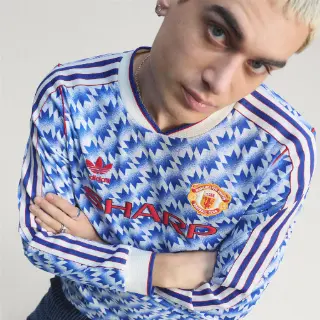 Adidas Manchester United 90 Uitshirt met Lange Mouwen