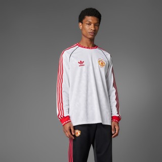 Adidas Manchester United '91 Uitshirt met Lange Mouwen