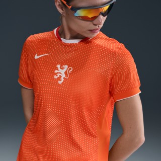 Nederland 2025 Stadium Thuis (vrouwenelftal) Nike Dri-FIT replicavoetbalshirt voor dames - Oranje