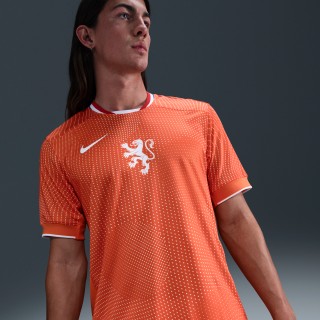 Nederland 2025 Stadium Thuis (vrouwenelftal) Nike Dri-FIT replicavoetbalshirt voor heren - Oranje