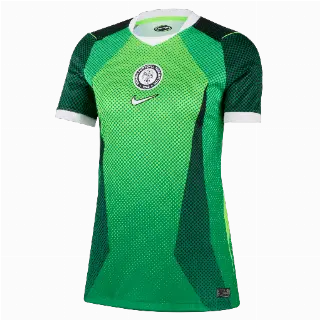Nigeria 2026 Stadium Thuis Nike Dri-FIT voetbalshirt met korte mouwen voor dames - Groen
