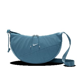 Nike Aura crescent crossbodytas (4 liter) - Blauw