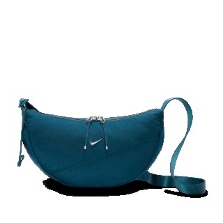Nike Aura crescent crossbodytas (4 liter) - Blauw