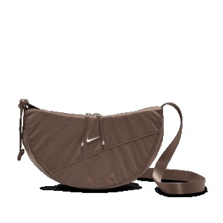 Nike Aura crescent crossbodytas (4 liter) - Bruin