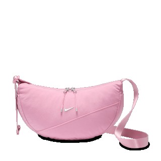 Nike Aura crescent crossbodytas (4 liter) - Roze
