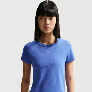 Nike Chill Knit T-shirt voor dames - Blauw