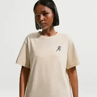 Nike Classic oversized T-shirt voor dames - Bruin