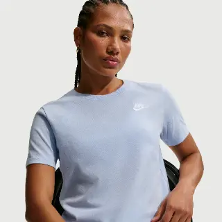 Nike Club Essentials T-shirt voor dames - Blauw