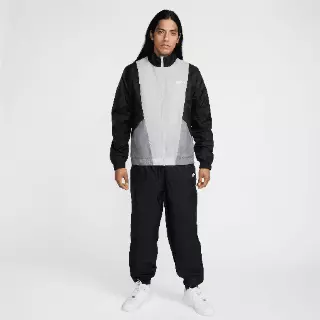 Nike Club geweven trainingspak voor heren - Zwart