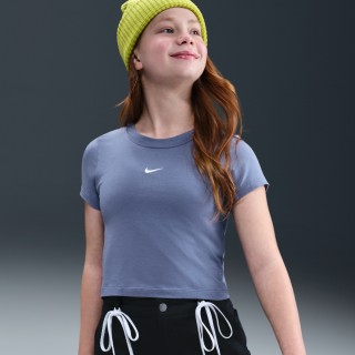 Nike kort T-shirt voor meisjes - Blauw
