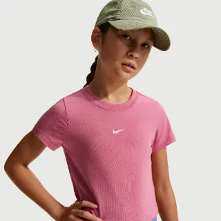 Nike kort T-shirt voor meisjes - Roze