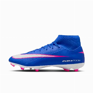 Nike Mercurial Superfly 10 Academy high-top voetbalschoenen (meerdere ondergronden) - Blauw
