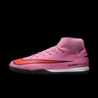 Nike Mercurial Superfly 10 Academy high-top voetbalschoenen (turf) - Roze