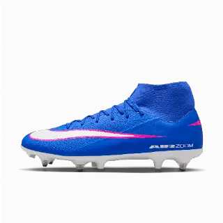 Nike Mercurial Superfly 10 Academy SG-Pro high top voetbalschoenen - Blauw