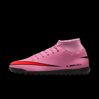 Nike Mercurial Superfly 10 Club high top voetbalschoenen (turf) - Roze