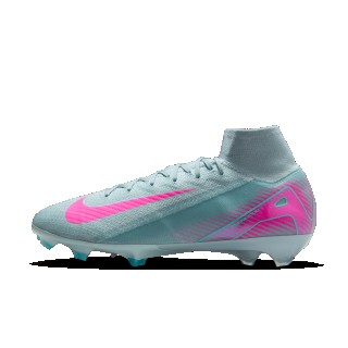 Nike Mercurial Superfly 10 Elite high top voetbalschoenen (stevige ondergrond) - Grijs