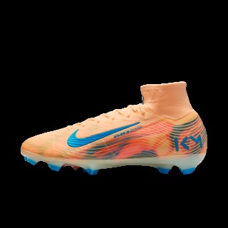 Nike Mercurial Superfly 10 Elite 'Kylian Mbappé' high-top voetbalschoenen (stevige ondergrond) - Oranje
