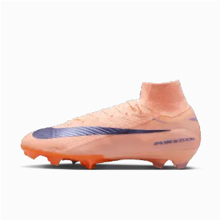 Nike Mercurial Superfly 10 Elite LV8 high top voetbalschoenen (stevige ondergrond) - Oranje