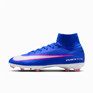 Nike Mercurial Superfly 10 Pro high-top voetbalschoenen (stevige ondergrond) - Blauw