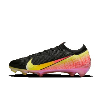 Nike Mercurial Vapor 16 Elite 'Vini Jr.' Low top voetbalschoenen (stevige ondergronden) - Zwart