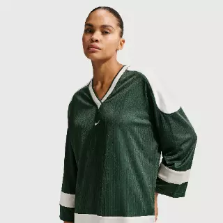 Nike Oversized jerseytuniek voor dames - Groen