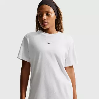 Nike oversized T-shirt met korte mouwen voor dames - Wit