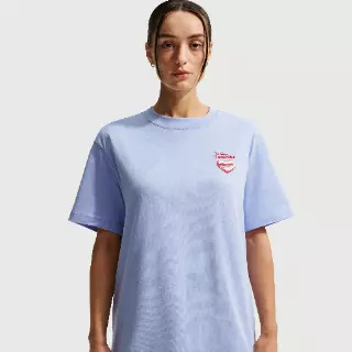 Nike oversized T-shirt voor dames - Blauw
